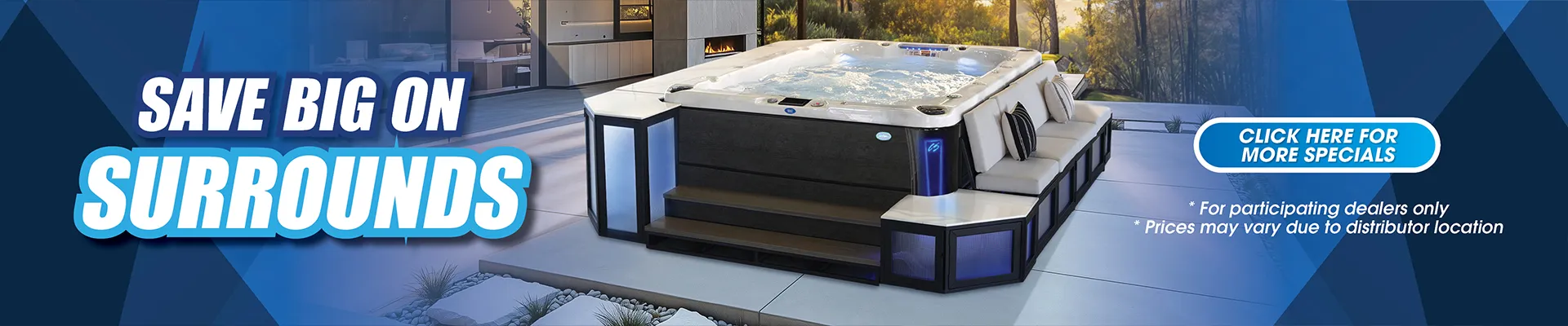 Calspas hot tub being used in a family setting - Cedar Park